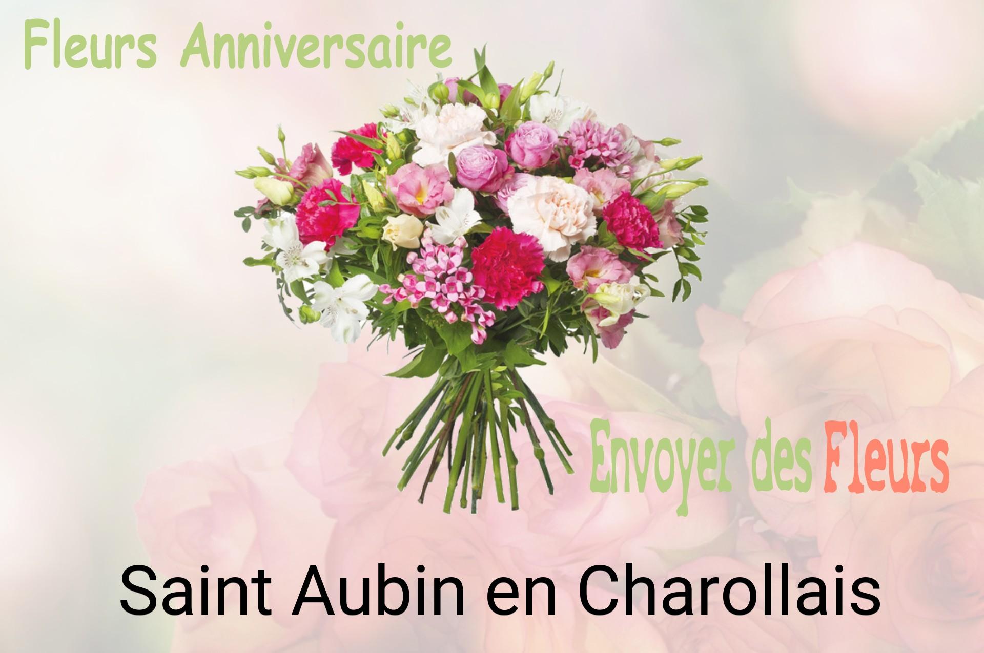 Bouquet de fleurs d’anniversaire livré à Saint-Aubin-en-Charollais