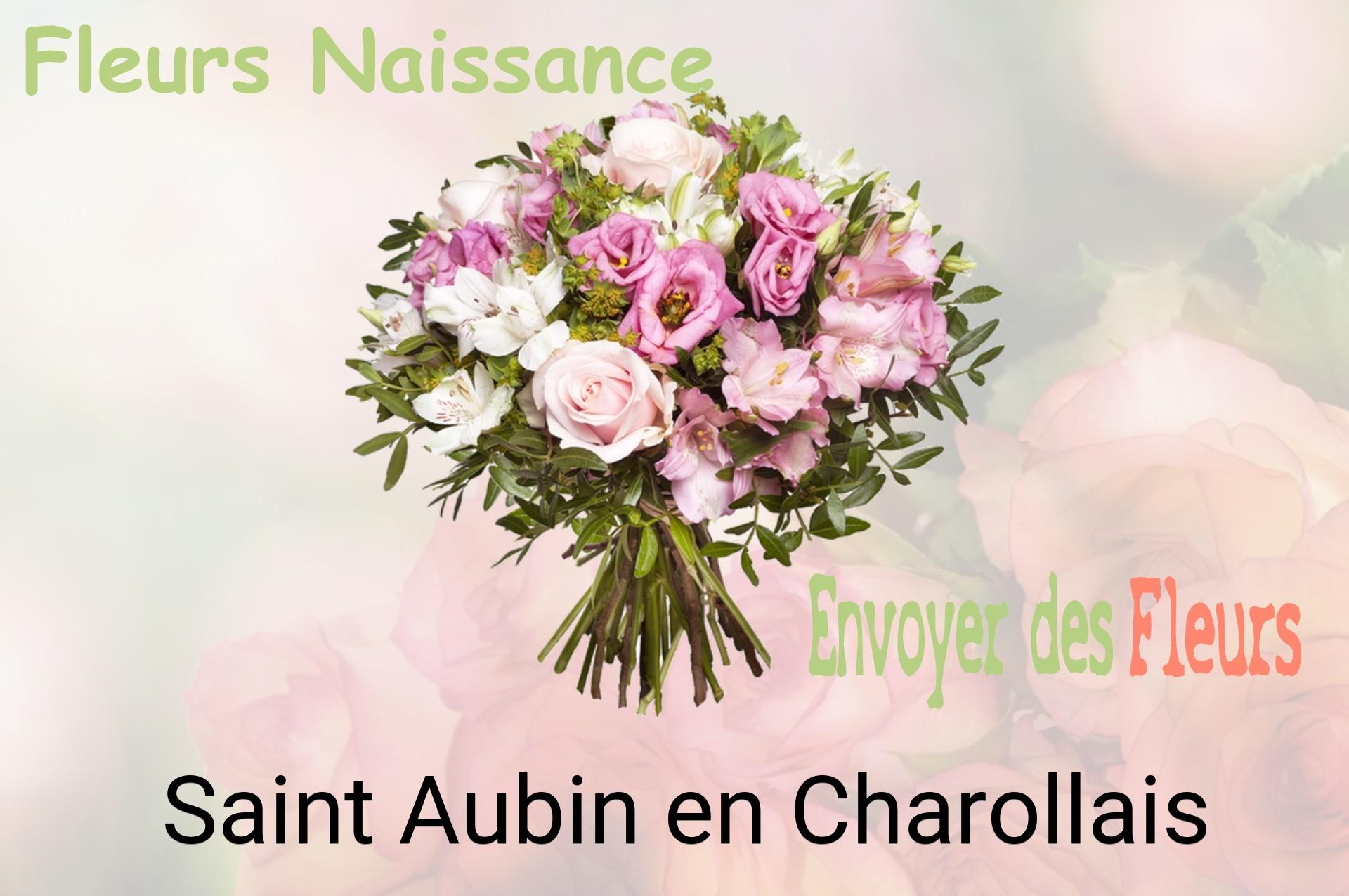 Bouquet de fleurs de naissance livré à Saint-Aubin-en-Charollais