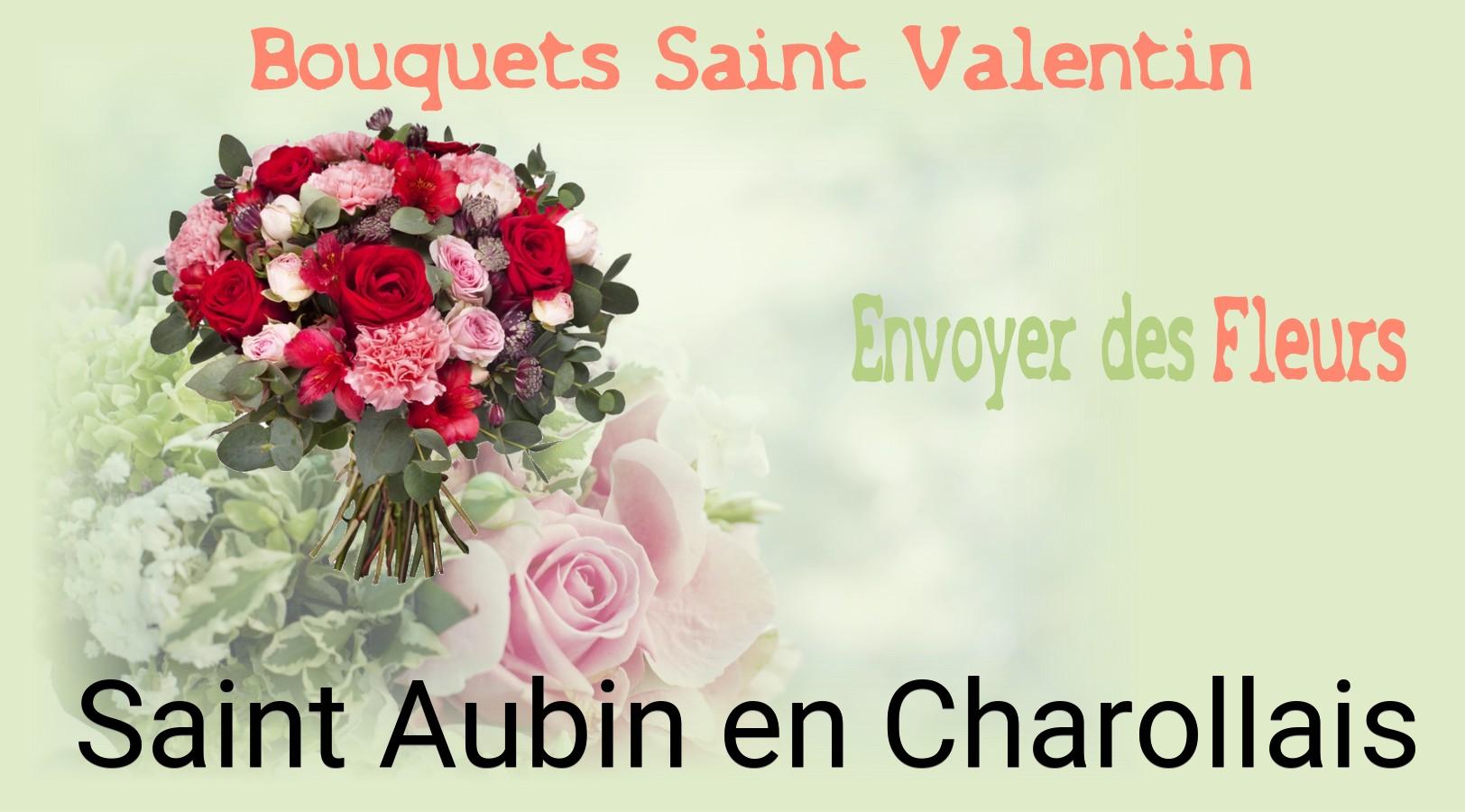 Roses de Saint-Valentin livrées à Saint-Aubin-en-Charollais